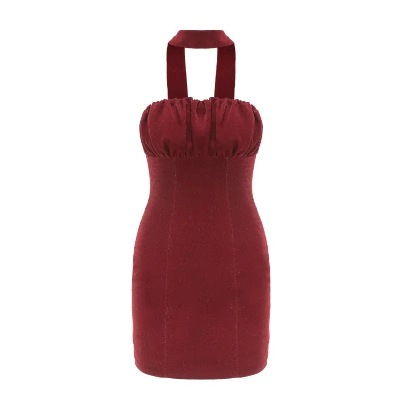 253ce6879d916609d0a93934be20dd73.jpeg Fashionslee Women Safiyah Velvet Mini Dress