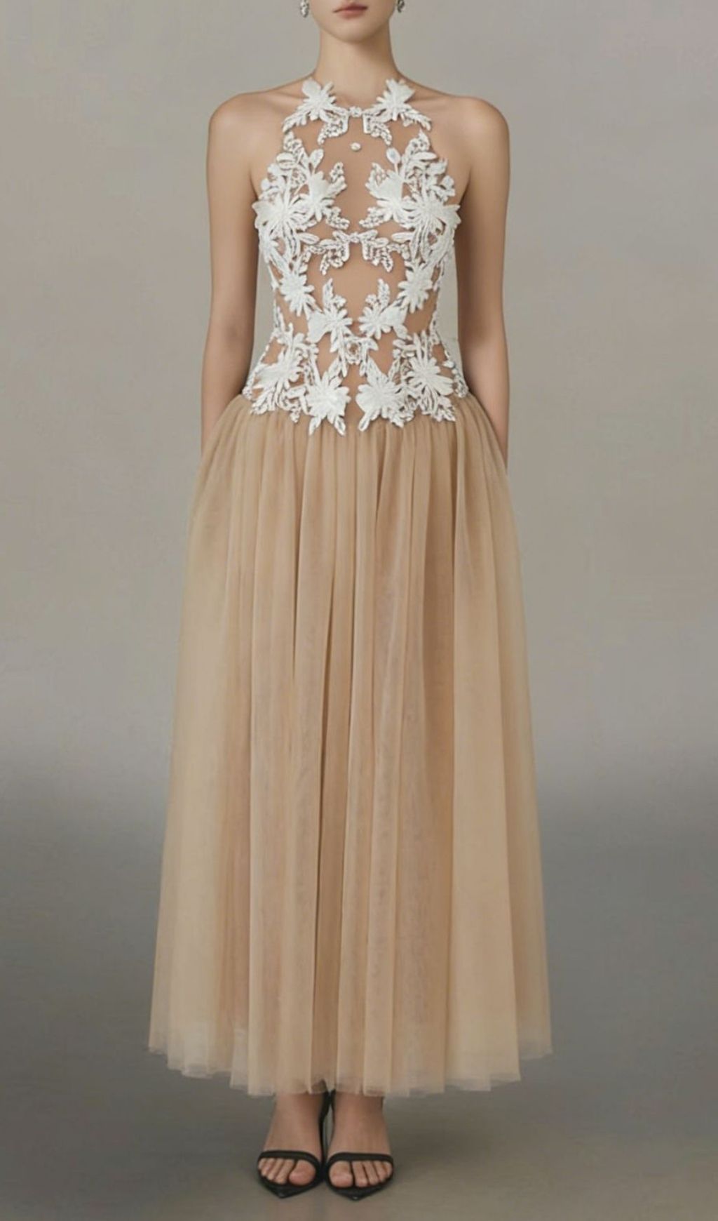 257946267def326c6547bd8ccbe9b09a.jpg Fashionslee Women Katsuro Sleeveless Mesh Maxi Dress
