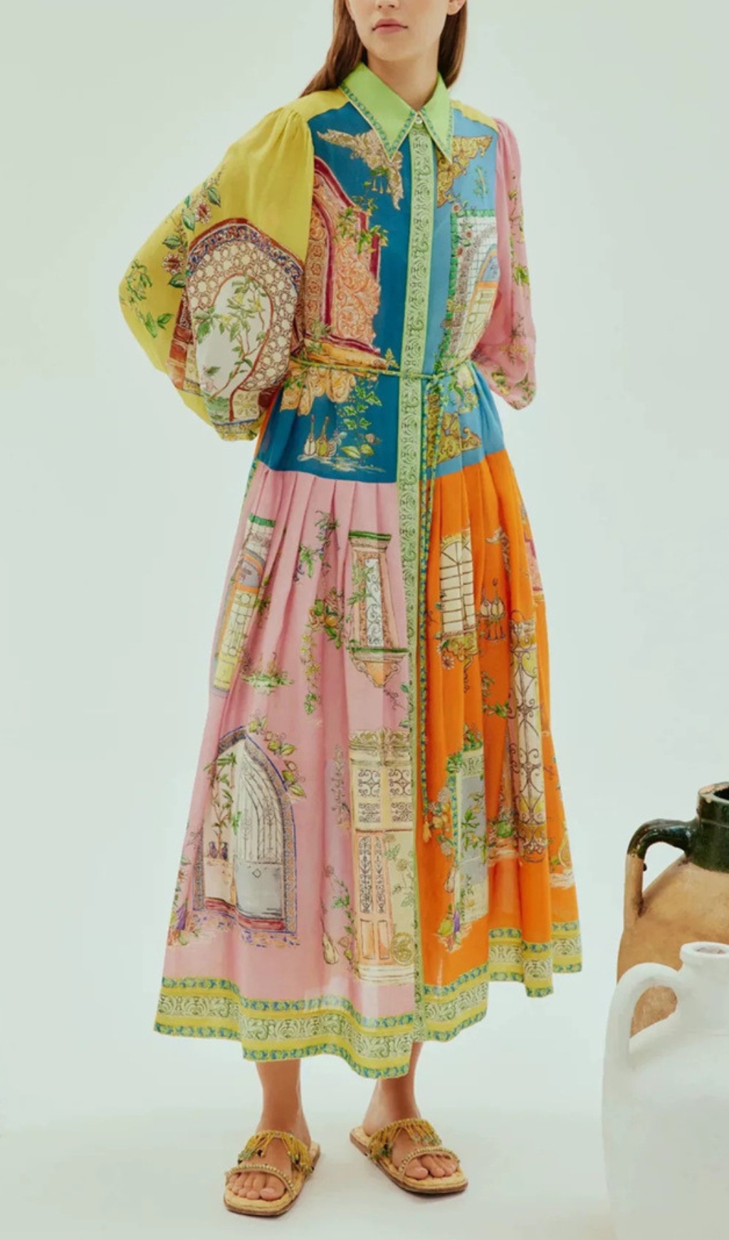272e3038ed81dfc74b9156d2ef082c17.jpg Fashionslee Women Elgin Printed Long Sleeve Midi Dress