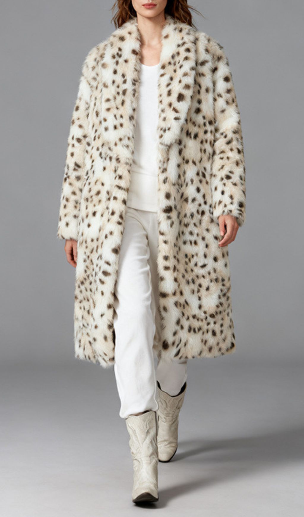 Fashionslee Women Inti Faux Fur Coat
