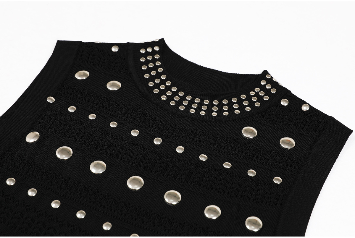 277aaddc3c9c617f403def5a778a0e0c.jpg Fashionslee Women Hedia Rivet Knit Midi Dress