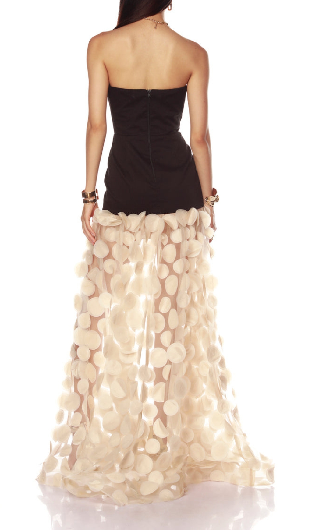 291d80eac77ea3bd9095eebbe87680b1.jpg Fashionslee Women Duffy Strapless Mesh Dot Maxi Dress