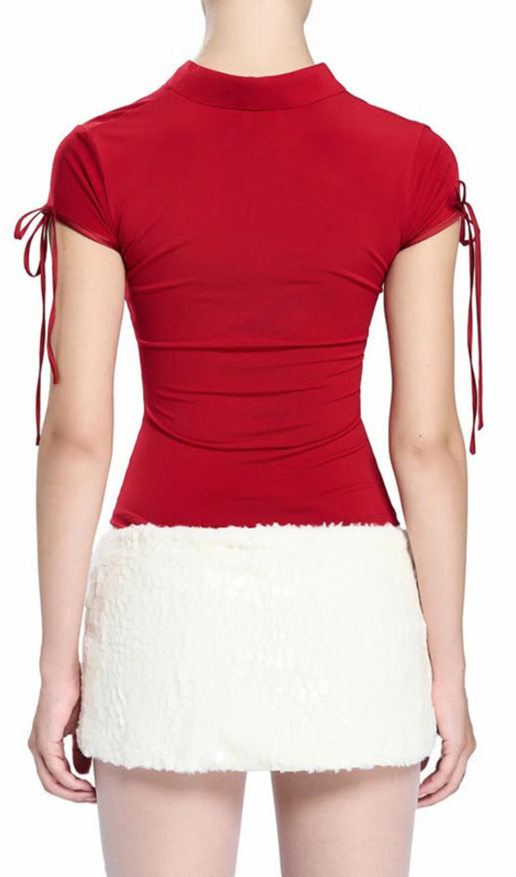 2973f0040545647905bc0f3106a89d9e.jpg Fashionslee Women Evadne Red U Shaped Collar Top