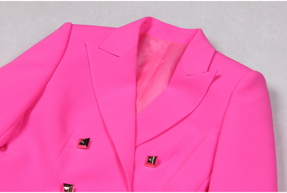 29e66828d25f301f803caee04618468c.jpeg Fashionslee Women Aenor Pink Blazer Set