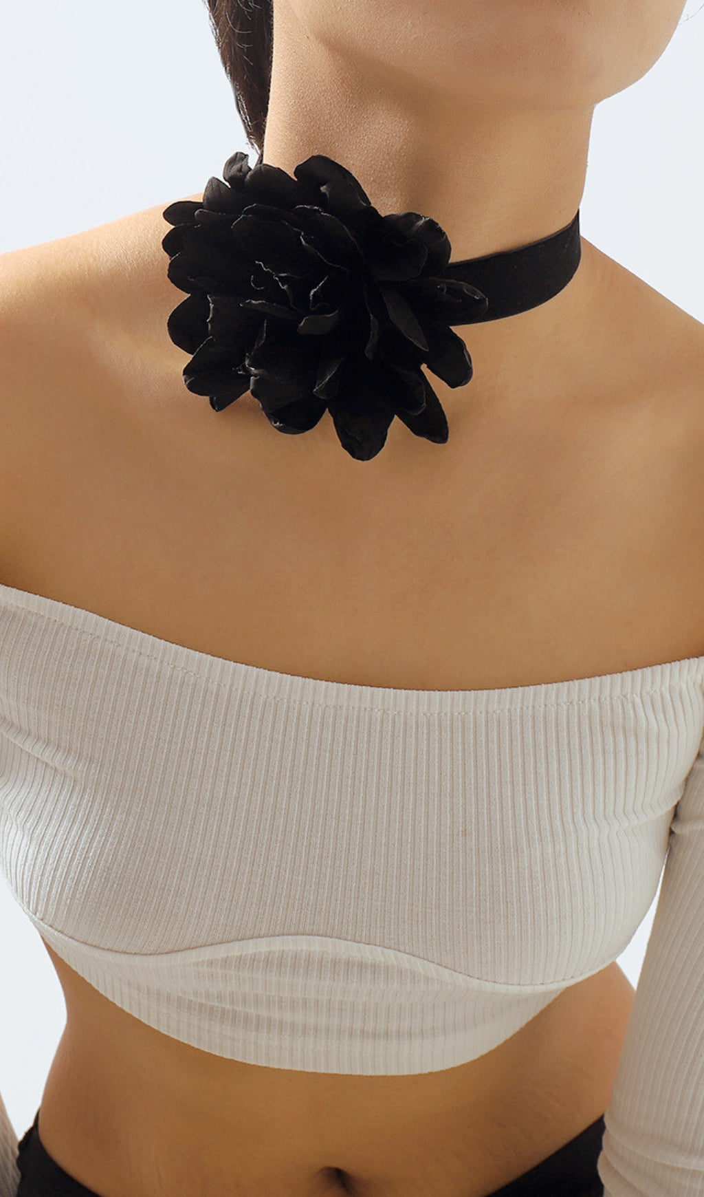 Fashionslee Women Floral Collarbone Choker