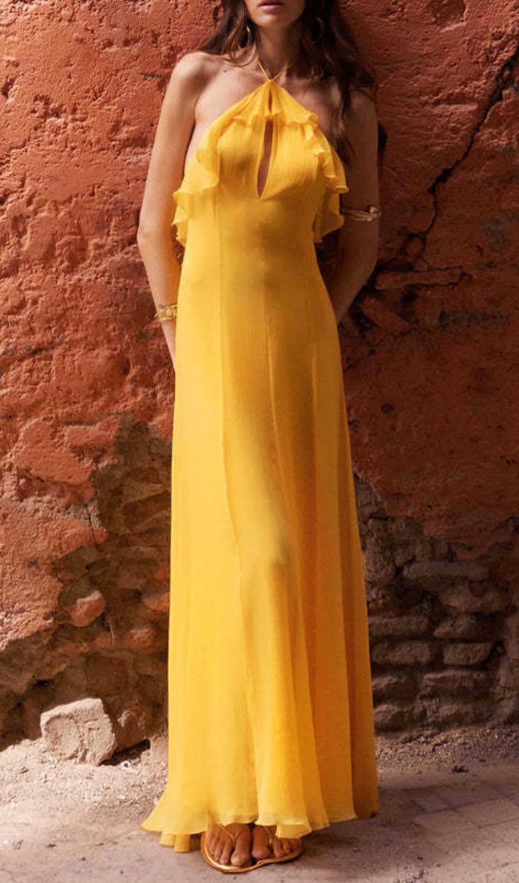 2af79b040e2a2a446423a9f83cb09d75.jpg Fashionslee Women Glennis Halter Backless Maxi Dress