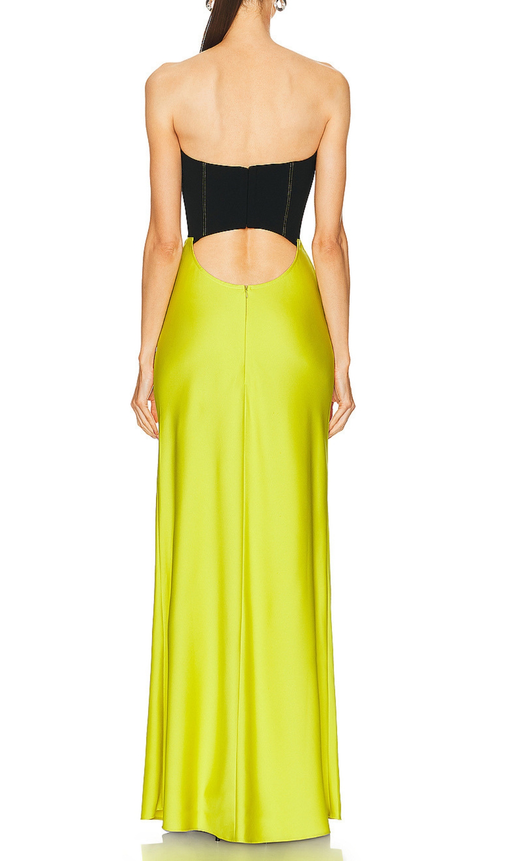 Fashionslee Women Emery Strapless Cutout Maxi Dress