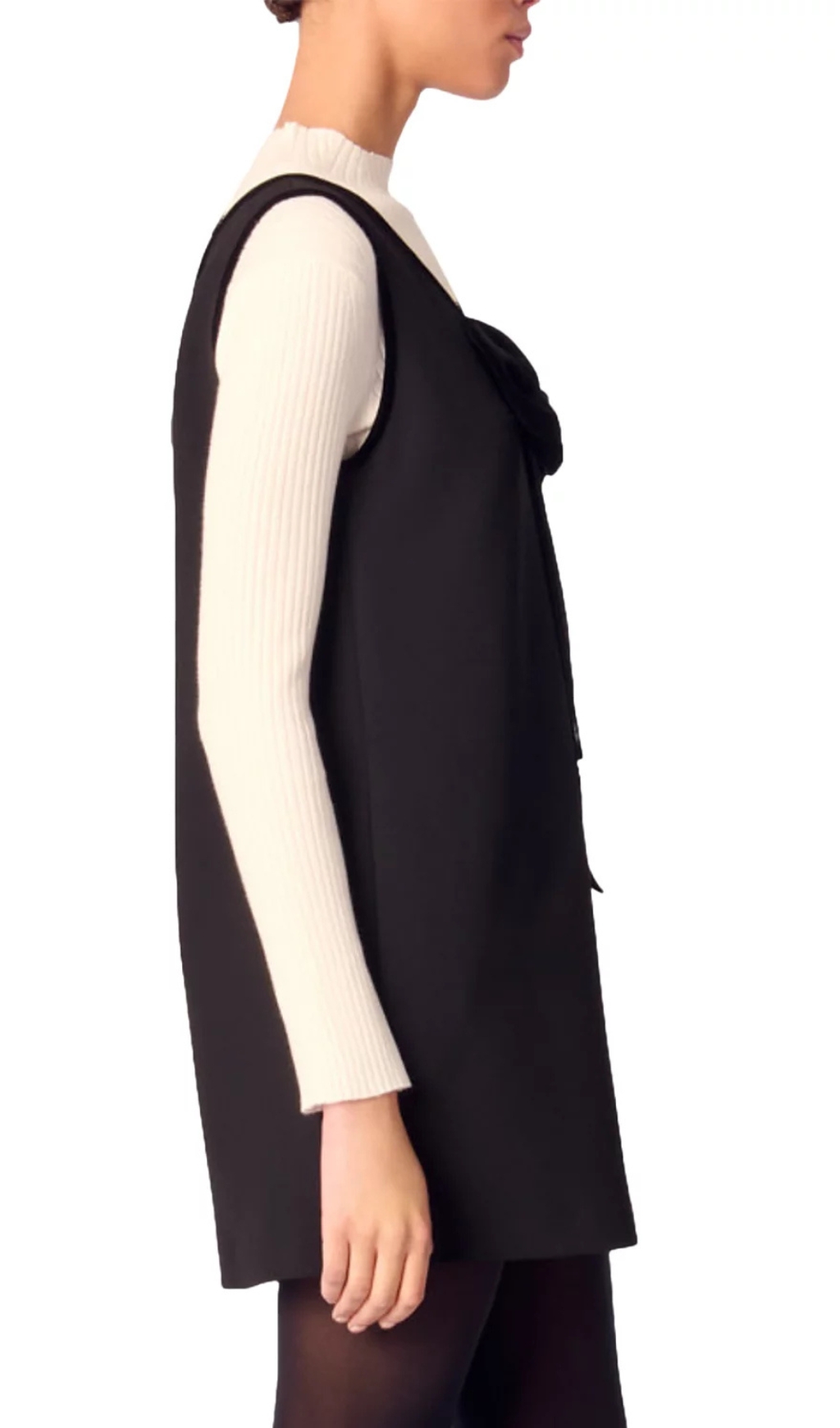 VINTAGE VELVET COLLAR PINAFORE DRESS - OWNCI VINTAGE VELVET COLLAR PINAFORE DRESS - OWNCI