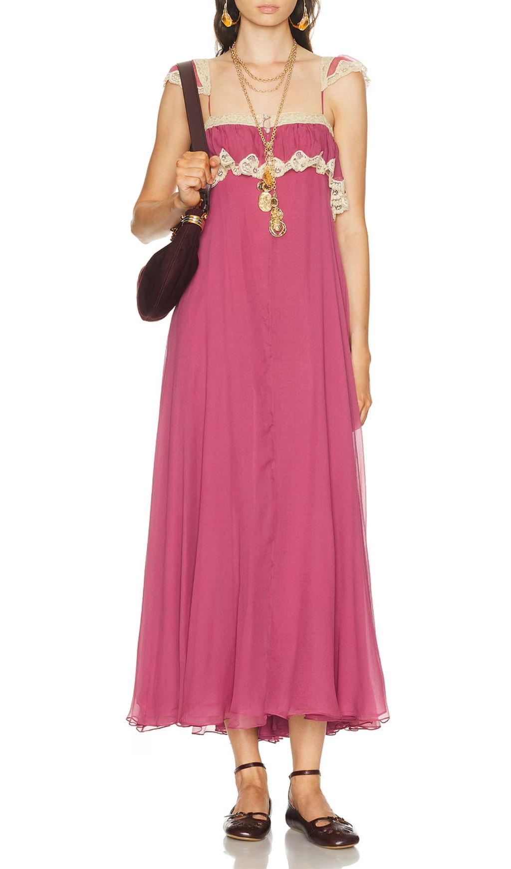 Fashionslee Women Karis Lace Maxi Dress