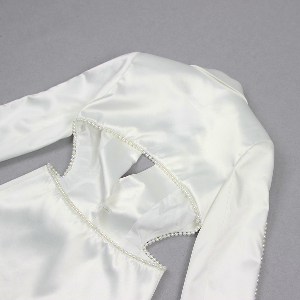 2d6d9694e84a05ece7744a12c3759c7d.jpeg Fashionslee Women White Hollow Tight Trousers Two-Piece Set