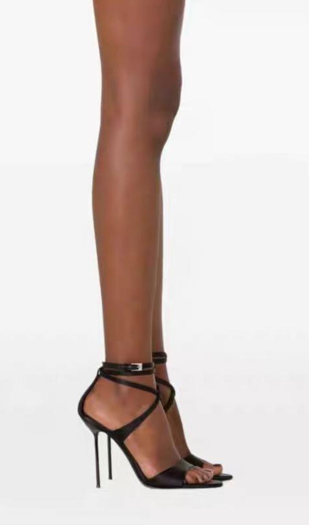 Fashionslee Women Katana Black Heels