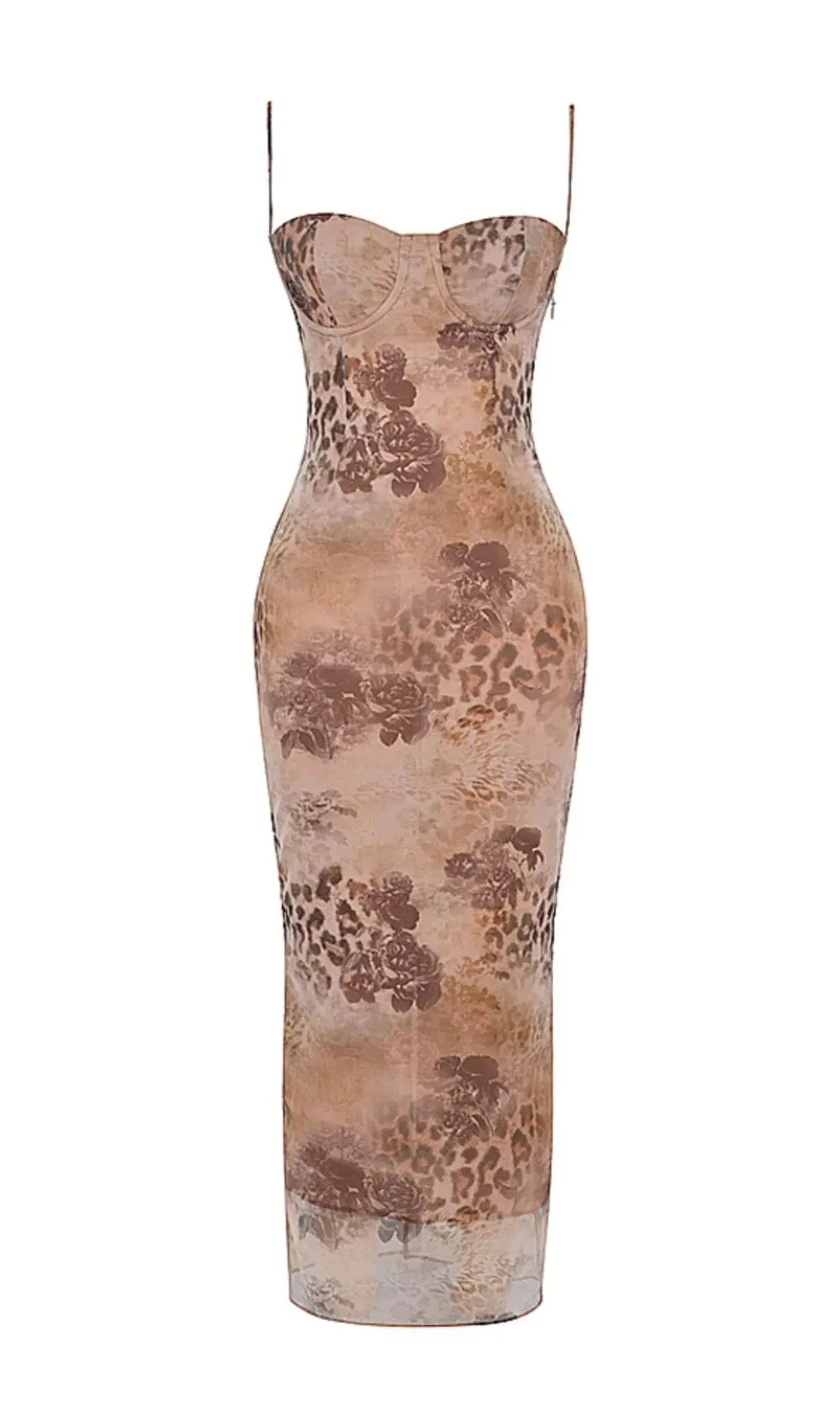 2dfec623682c16d1bfdfc14332f307f1.jpeg Fashionslee Women Cream Floral Print Maxi Dress