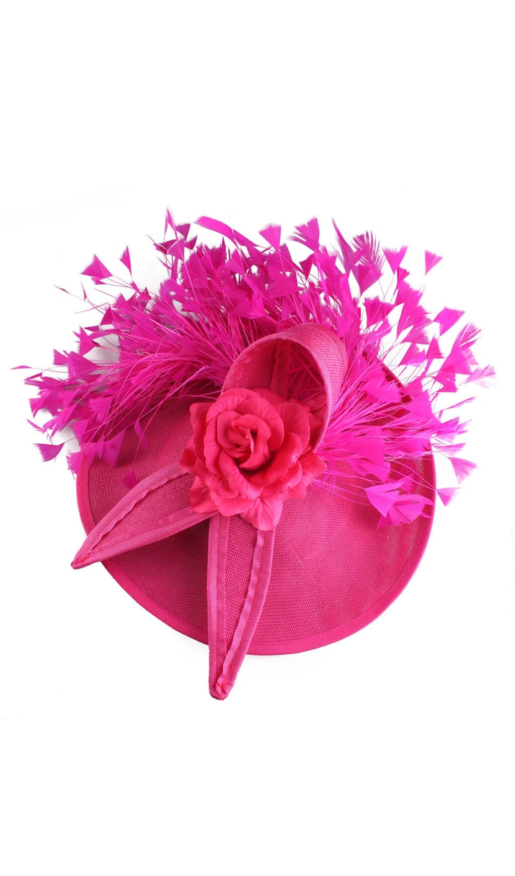 2e00519744669172893934936295bfe3.jpeg Fashionslee Women Pink Elegant Feather Fascinators