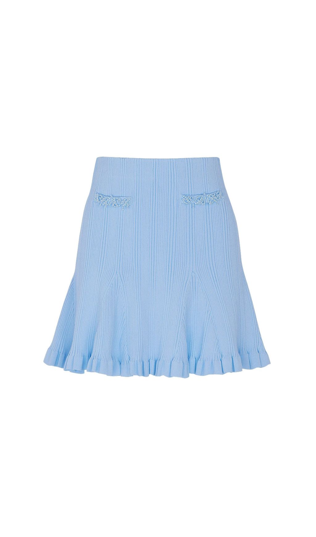 TRENDING BLUE KNIT CARDIGAN & MINI SKIRT SET - OWNCI TRENDING BLUE KNIT CARDIGAN & MINI SKIRT SET - OWNCI