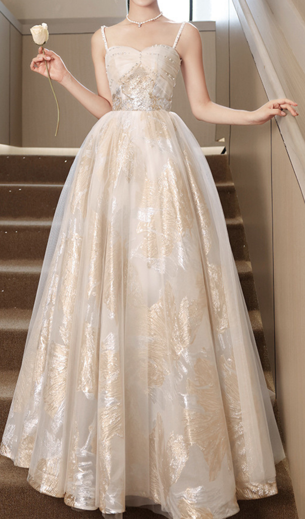 30874cf7b487d2769a0d29889ceb93bf.png Fashionslee Women Gur Beaded Mesh Maxi Dress