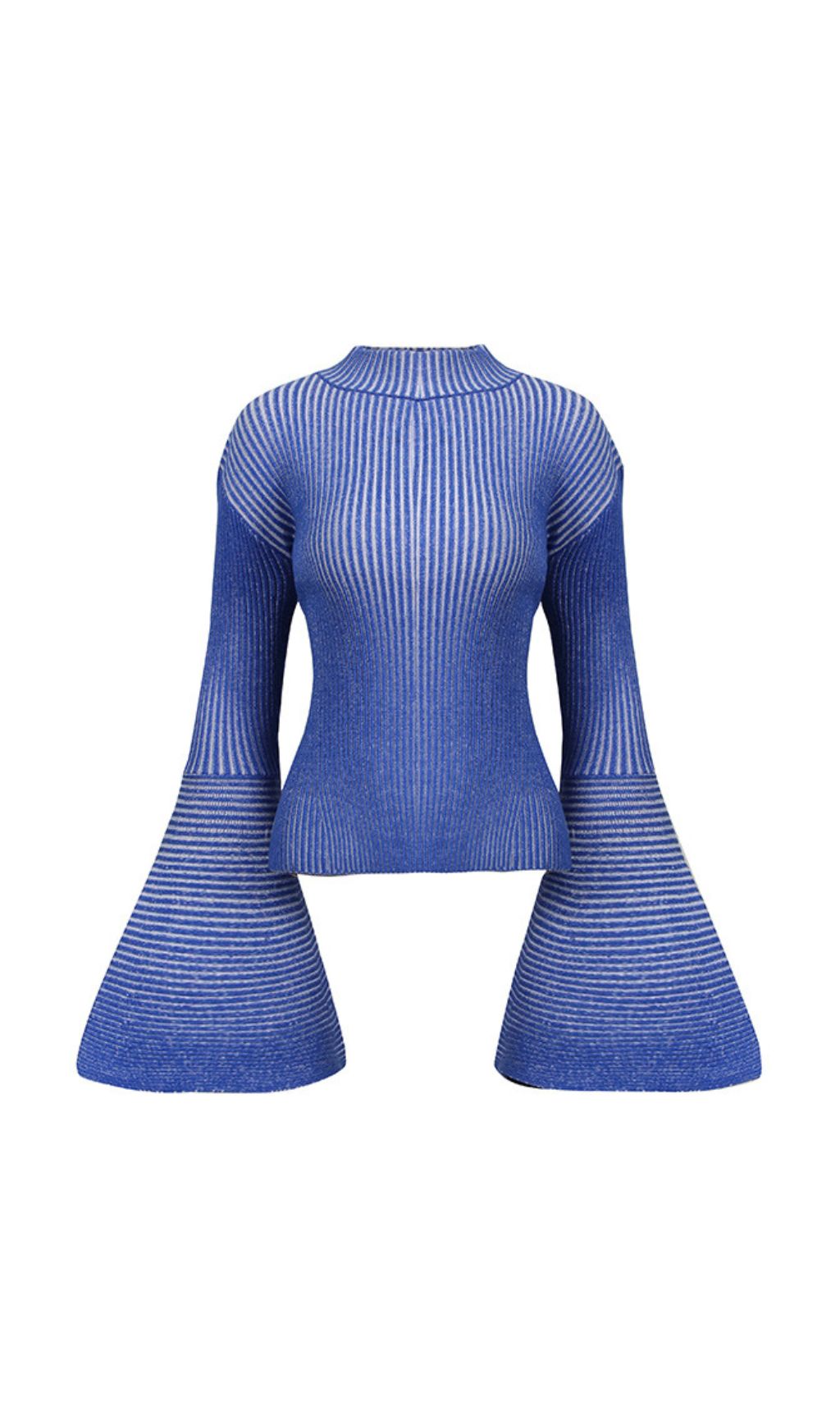 Fashionslee Women Janli Flared Sleeve Sweater