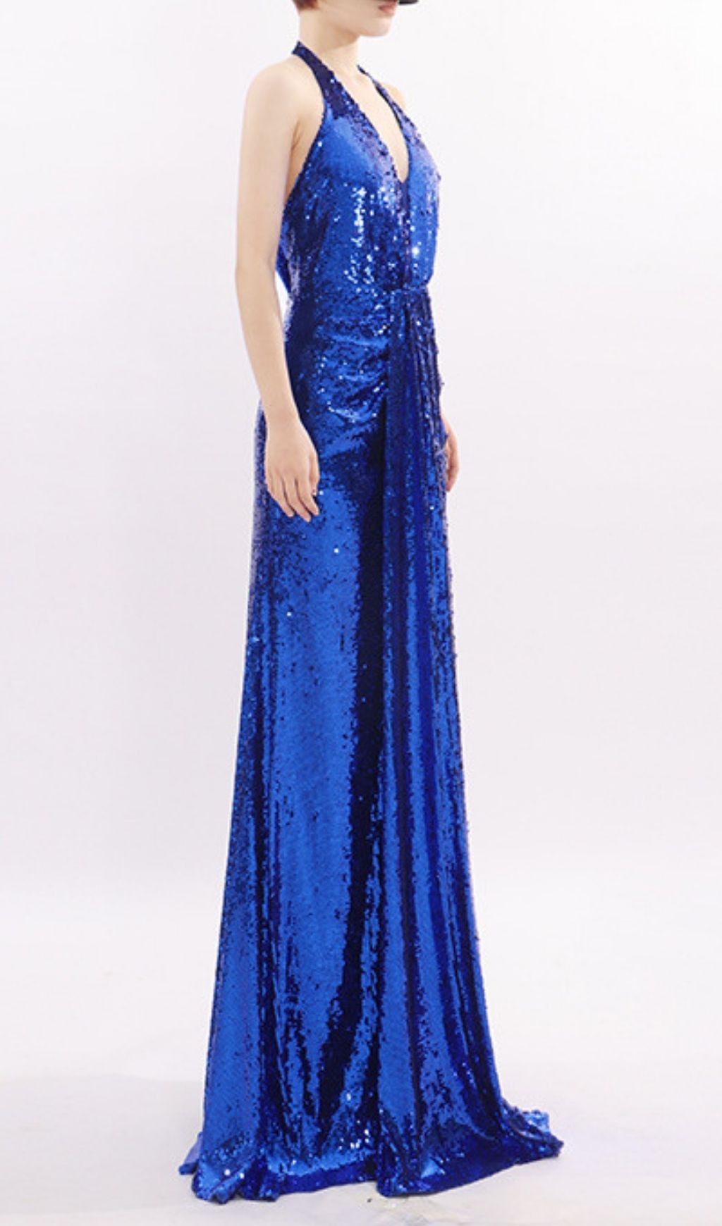 308bd31fff3fb9b1af08c963439bec59.jpg Fashionslee Women Kala Halter Sequin Maxi Dress