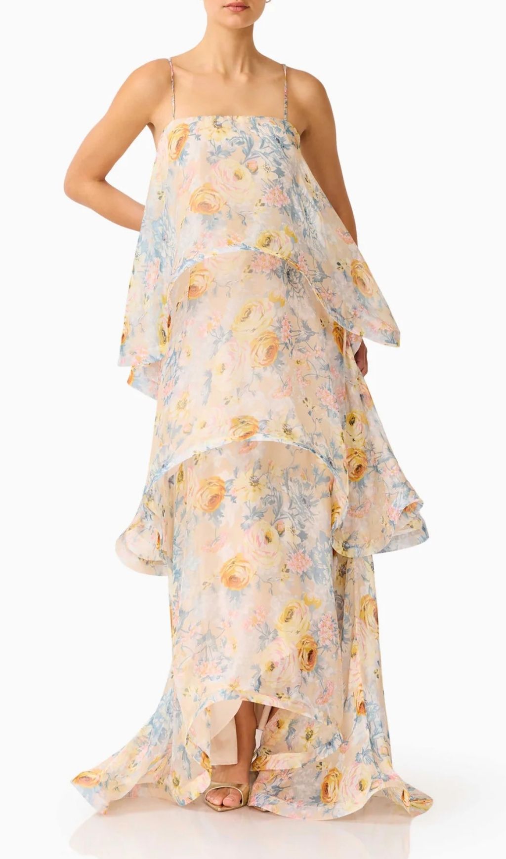 VINTAGE FLOUNCE MAXI DRESS – TRENDING - OWNCI VINTAGE FLOUNCE MAXI DRESS – TRENDING - OWNCI