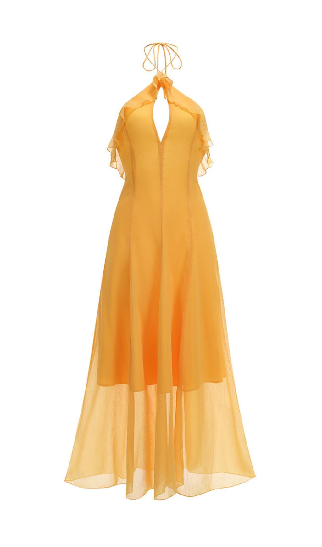 32549d8e61865f6590b4286cafba790b.jpg Fashionslee Women Glennis Halter Backless Maxi Dress