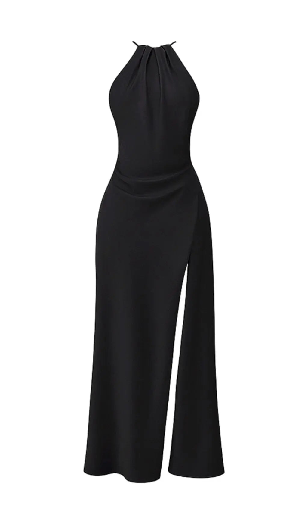 328b0c37ca8ae8e1cf13ddbe3c34177a.jpeg Fashionslee Women Black Thigh Slit Maxi Dress