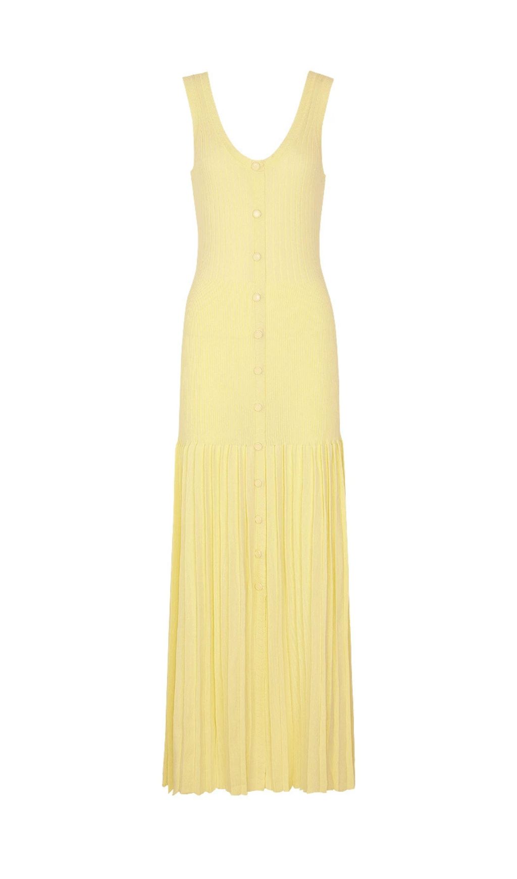 32ca8f062634f2e29b5367aacc124245.jpg Fashionslee Women Jackie Yellow Knit Cardigan & Maxi Dress
