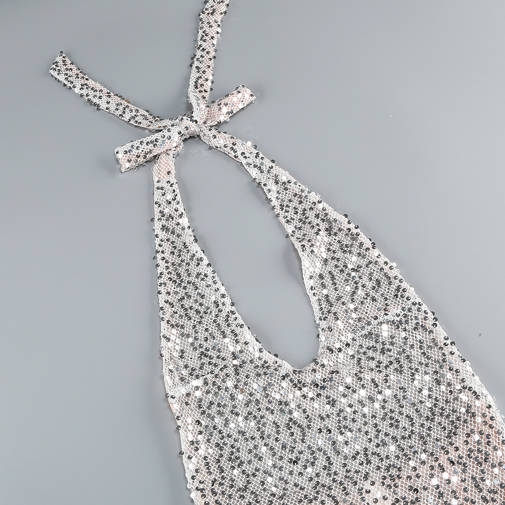 337c23af01f6832ad60b179824284190.jpg Fashionslee Women Brennen Silver Halter Sequin Backless Maxi Dress