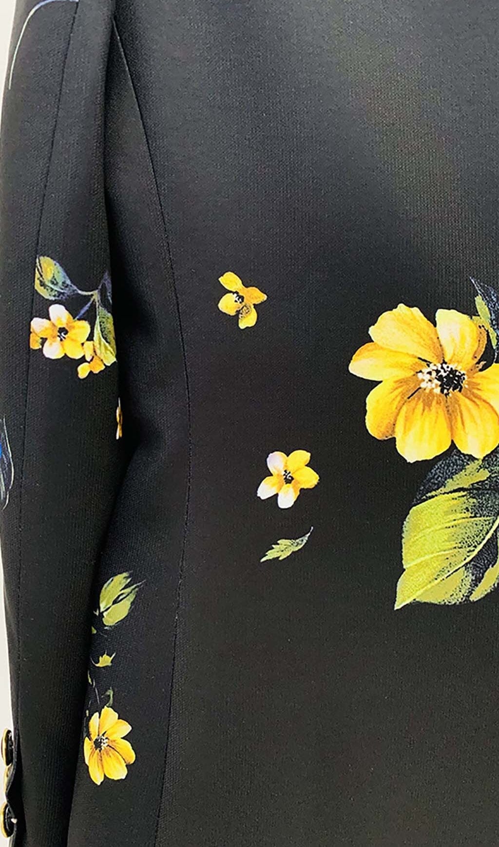 33e0bc9cbdfdb701aeb80aabcda91e60.jpeg Fashionslee Women Printed Button Jacket Suit In Black
