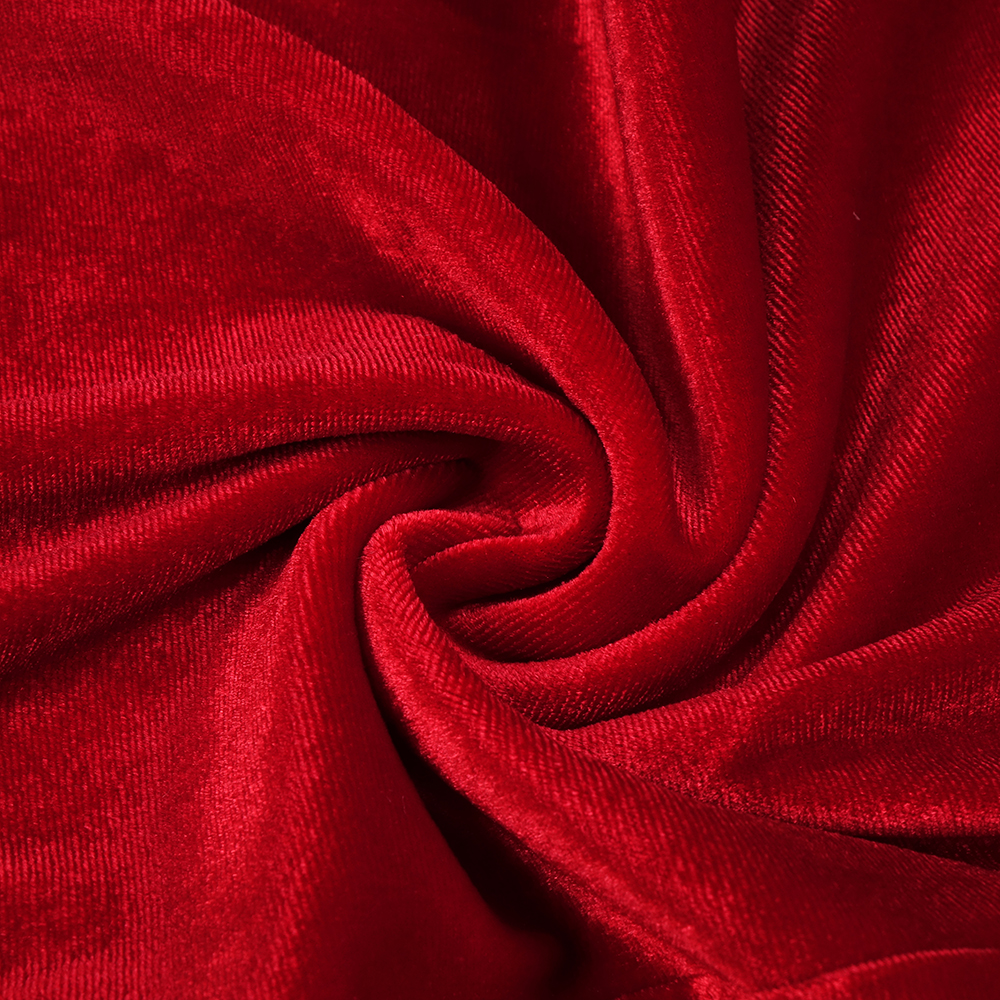 Fashionslee Women Badar Red Flower Cutout Velvet Maxi Dress