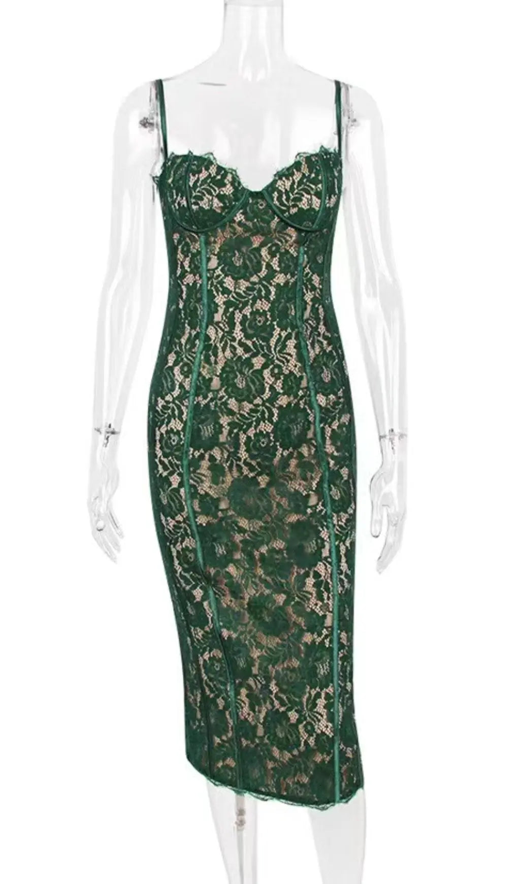 346612344c6963bfd629e70c24676b5c.jpeg Fashionslee Women Forest Lace Midi Dress