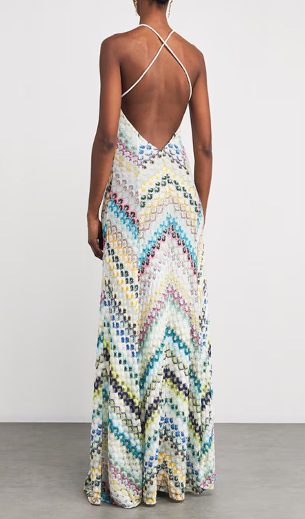 34cbee481d373df9e72dfe13f8005979.jpg Fashionslee Women Hadas Printed Backless Maxi Dress