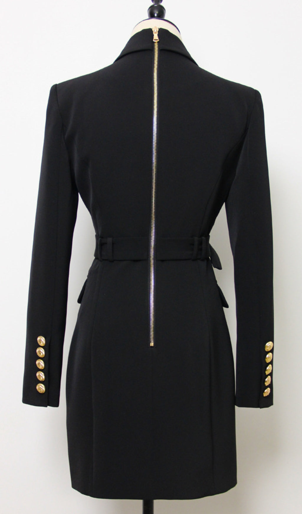 AESTHETIC BLACK BELT MINI DRESS - OWNCI AESTHETIC BLACK BELT MINI DRESS - OWNCI