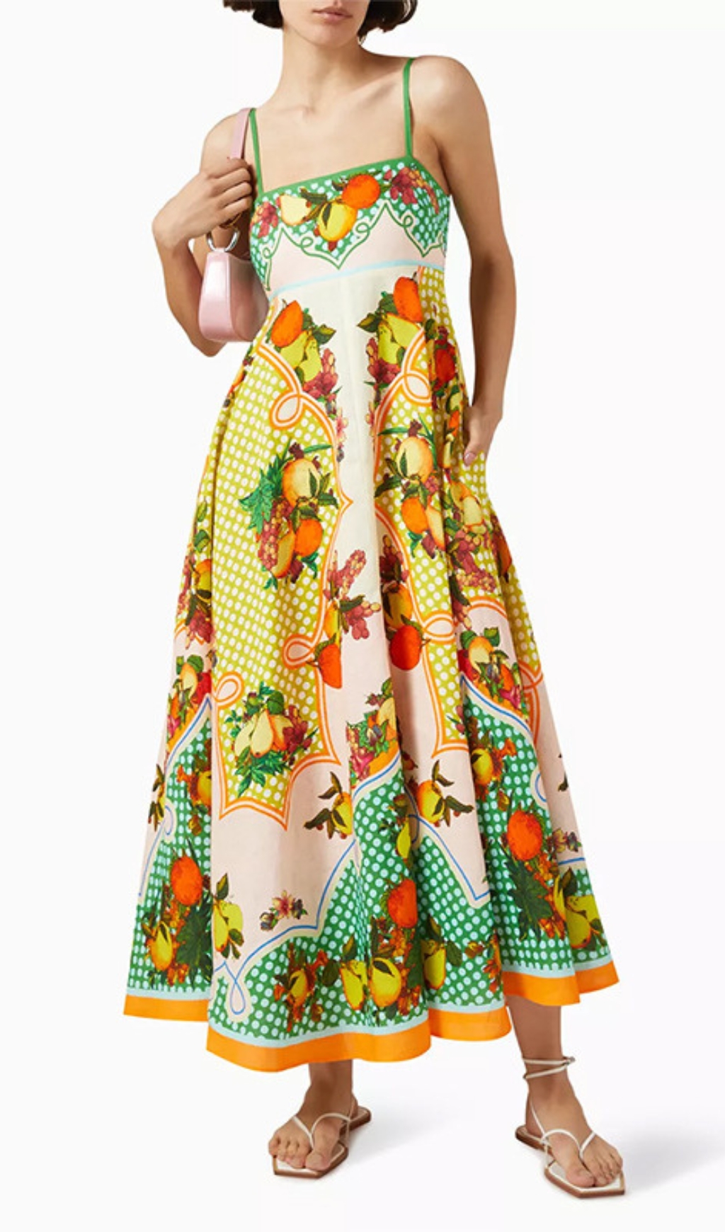 35bd47b1cfe66316ae18d27903de016c.jpg Fashionslee Women Deanna Strappy Printed Maxi Dress
