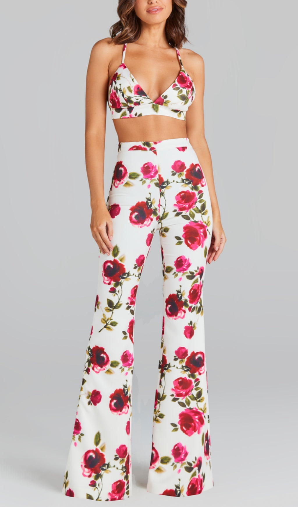 Fashionslee Women Akasma Printed Trousers Suit