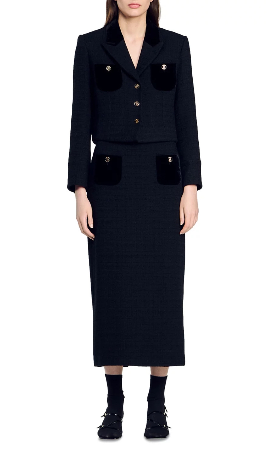 36eff0c6b2ddbecf68c3e11ccf3d13fd.jpg Fashionslee Women Vic Cropped Blazer