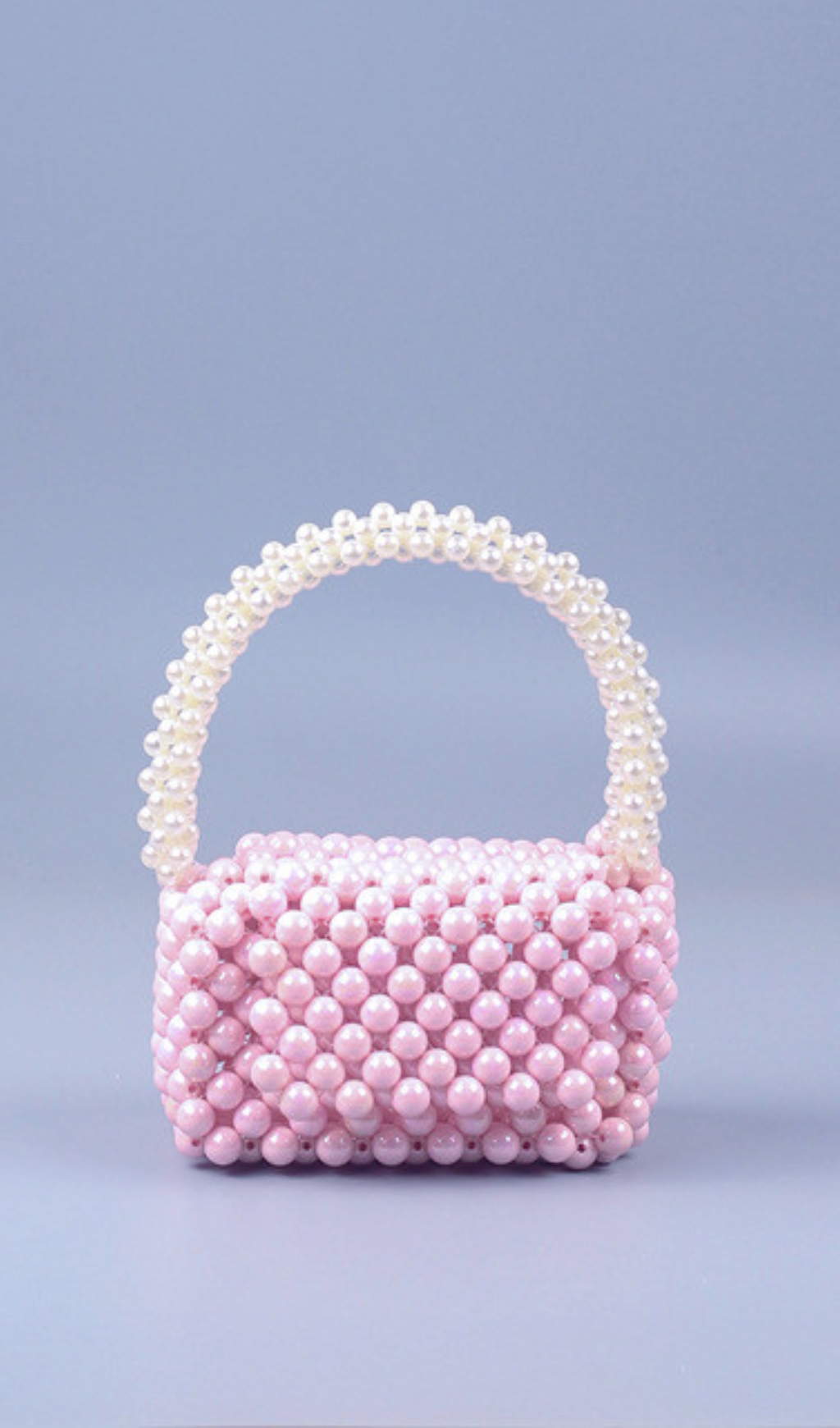 374c5490f86f174310a4b03844c72cc8.jpg Fashionslee Women Dodson Pink Pearl Handbag