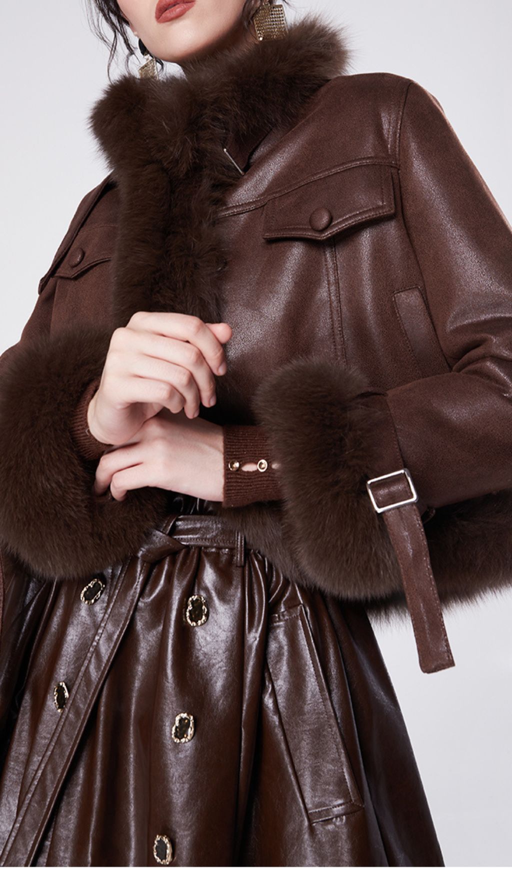 376bdaa5c118dc0196cddfbc8ec7aeb4.jpg Fashionslee Women Hicks Fur Coat