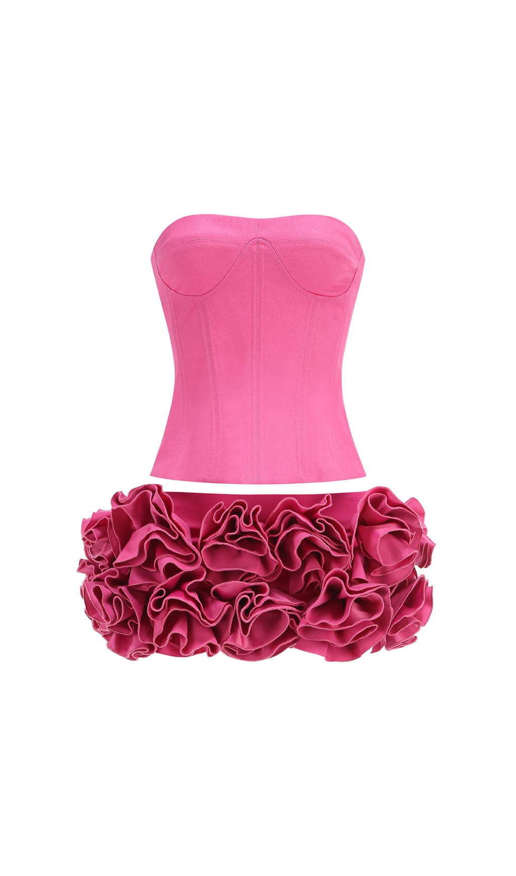 PINK CORSET VIRAL TWO-PIECE SET - OWNCI
