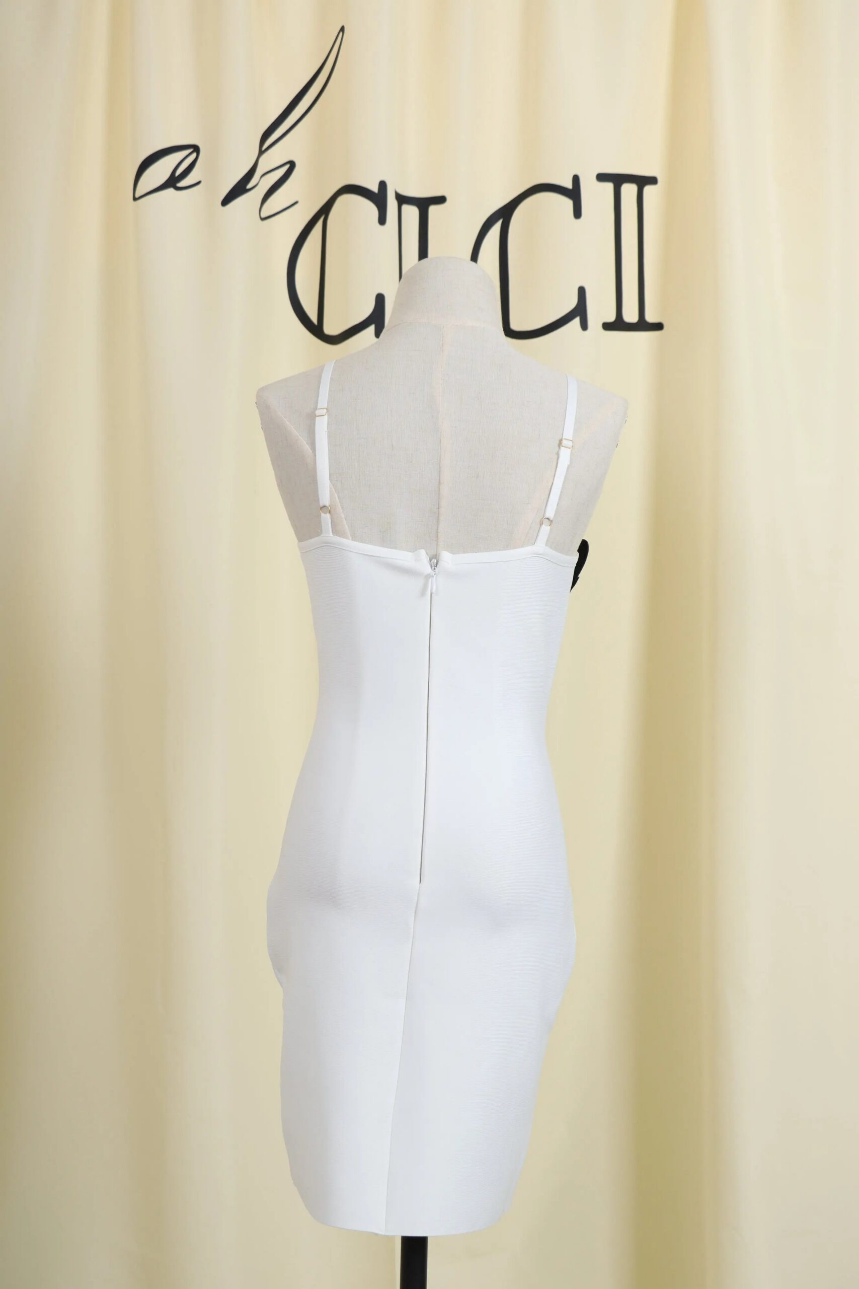 CRYSTAL VIRAL BANDAGE MINI DRESS - OWNCI CRYSTAL VIRAL BANDAGE MINI DRESS - OWNCI