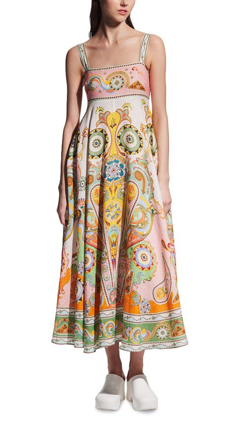 3900aa463156ce4df662c90cdf00207a.jpg Fashionslee Women Dasha Strappy Printed Maxi Dress