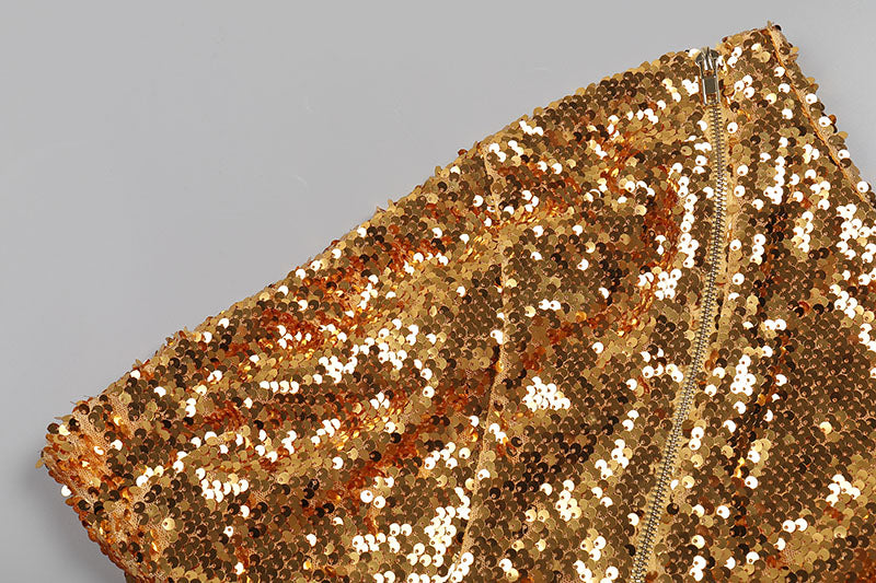 3932b85c5d3ddcc9e88386f3c9ae85cf.jpeg Fashionslee Women Alile Gold Asymmetric Sequin Midi Dress