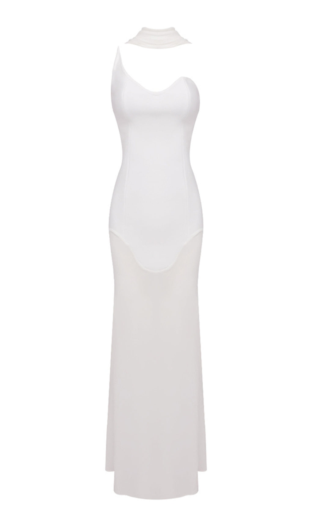 396b422ef5668bcfb964adfd2c40f78b.jpeg Fashionslee Women Benno White Strapless Mesh Maxi Dress