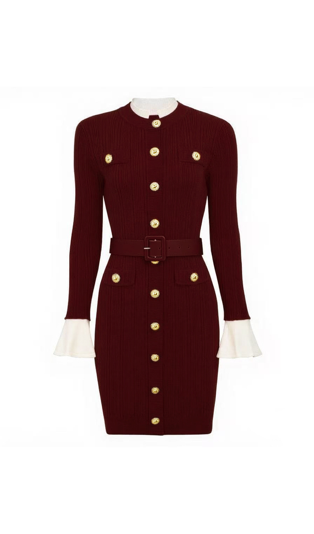 3990988053eaa9ea49dd3b4d75154f14.png Fashionslee Women Heather Knit Long Sleeve Mini Dress