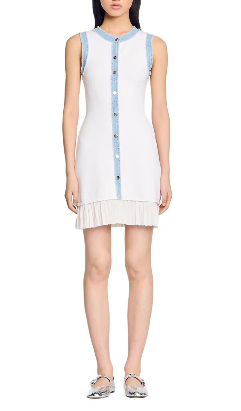 39c7c7e047fadd574c92b98c03926414.jpg Fashionslee Women Short Knit Dress with Ruffles