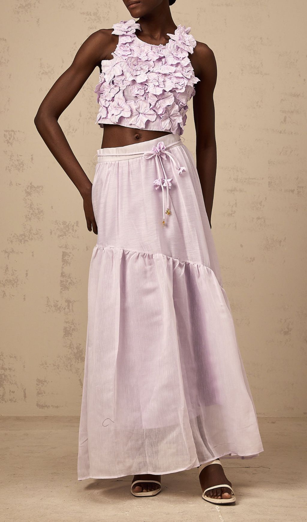 TRENDING PURPLE FLOWER TWO-PIECE SET - OWNCI TRENDING PURPLE FLOWER TWO-PIECE SET - OWNCI