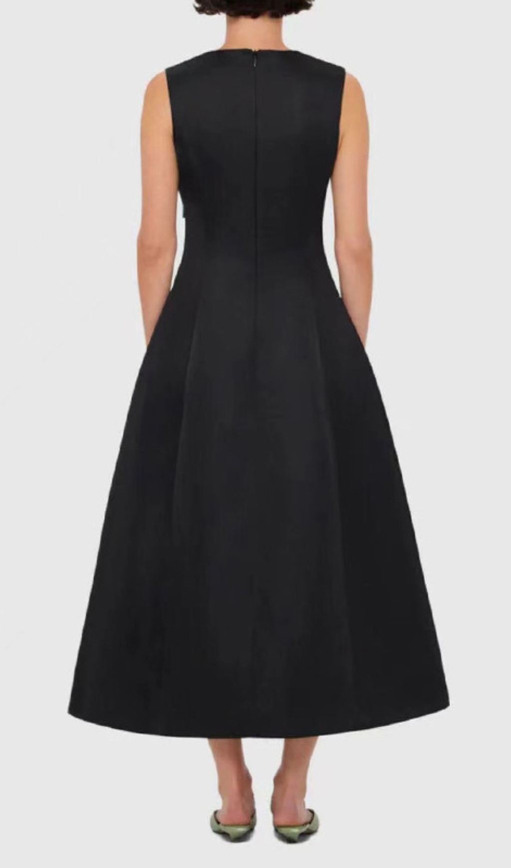 Fashionslee Women Gigi Flower Embroidery Midi Dress