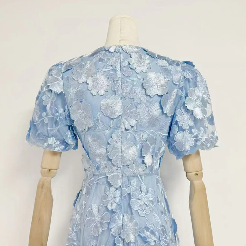 3a8e8da8d26aa9e4d03bc3d9bc32411e.jpg Fashionslee Women Chayan Flower Embroidery Mini Dress