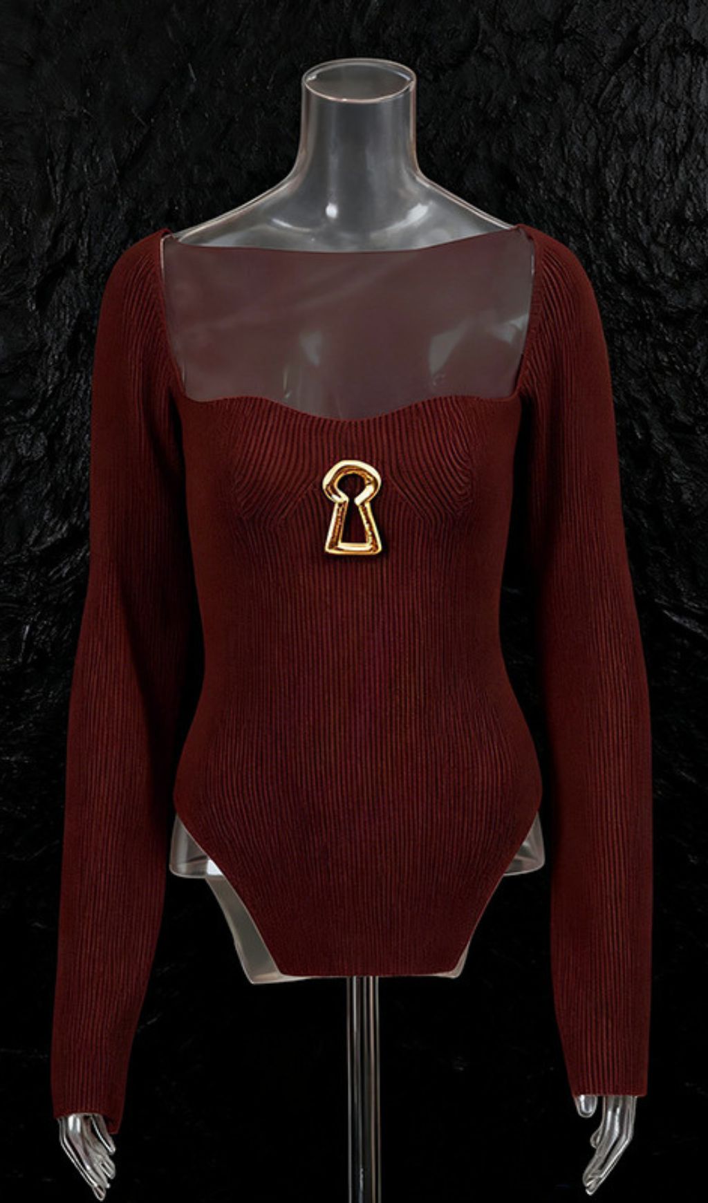 3ac7723dc454d33911d36bd564972e8f.jpg Fashionslee Women Evolia Long Sleeve Knitted Top