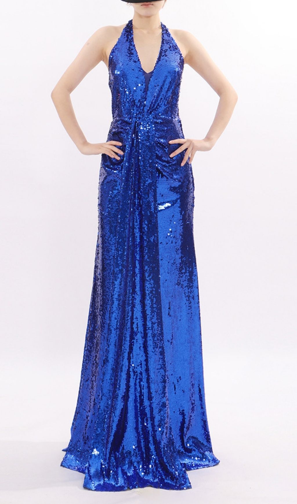 3acb9a13c6cb95b38aa87fc146998ab7.jpg Fashionslee Women Kala Halter Sequin Maxi Dress