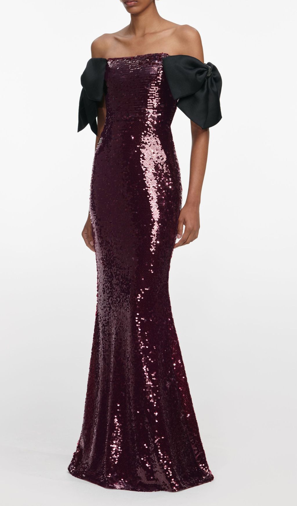 3af143e40aa789dd2991c60af8d60487.jpg Fashionslee Women Jurek Sequin Bow Maxi Dress