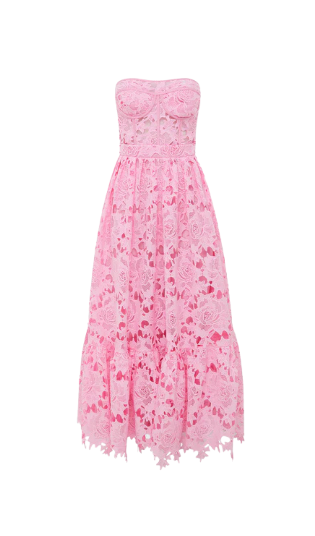 3afa26515db9005db93676dfaabc20e6.png Fashionslee Women Aris Pink Lace Bustier Maxi Dress